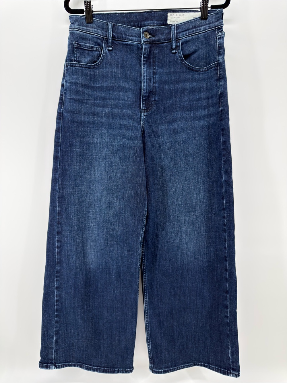 RAG & BONE Annie Wide Leg Jeans 30 high rise baggy
